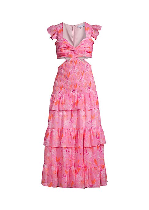 Chic Cut-Out Midi Dress