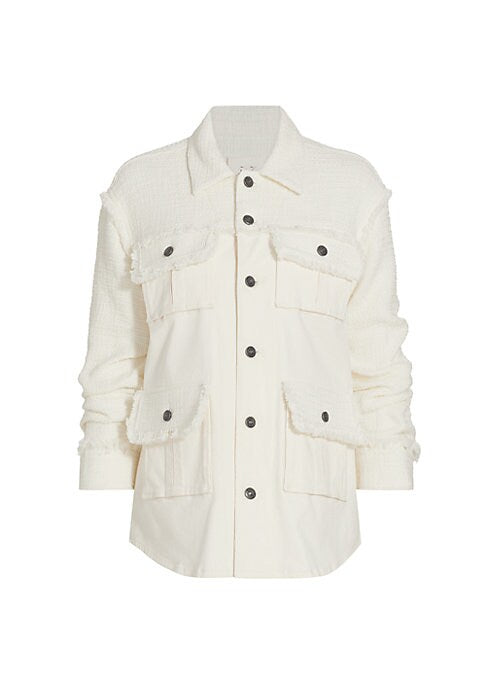 Frayed Edge Utility Jacket