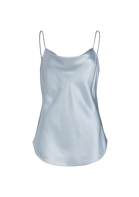 Silken Cowl Elegance Top