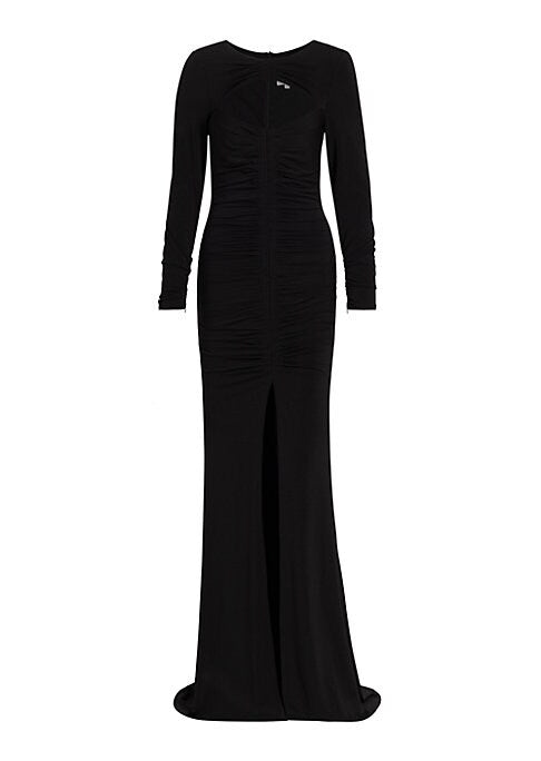 Elegant Cut-Out Gown