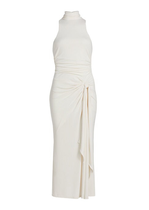 Chic Halter Midi Dress