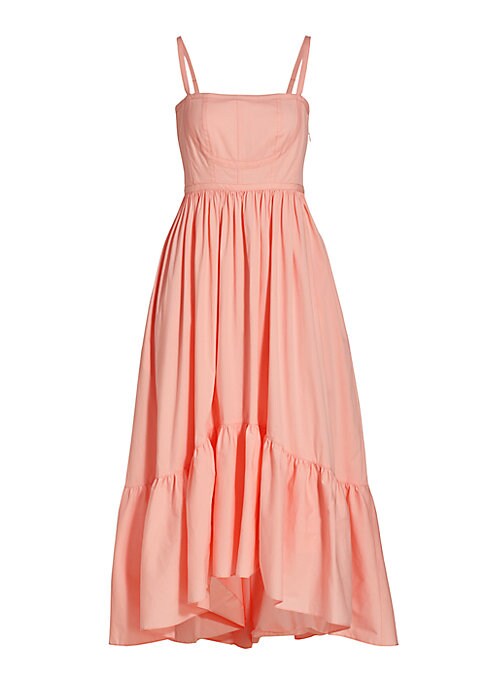 Chic High-Low Midi Dress