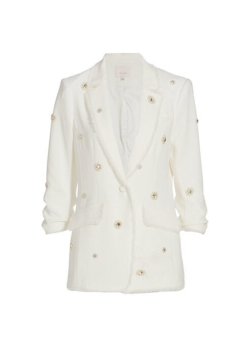 Sparkling Floral Blazer