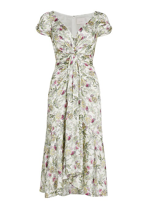 Floral Asymmetrical Dress