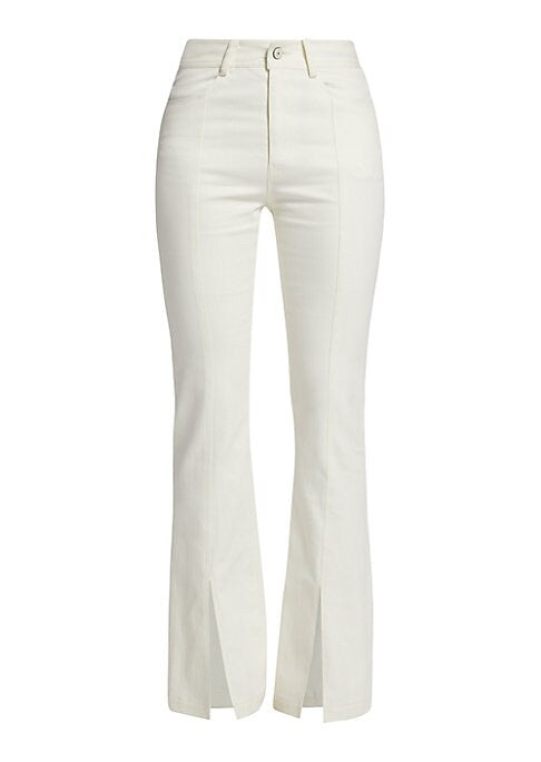 Flaired Ankle Jeans