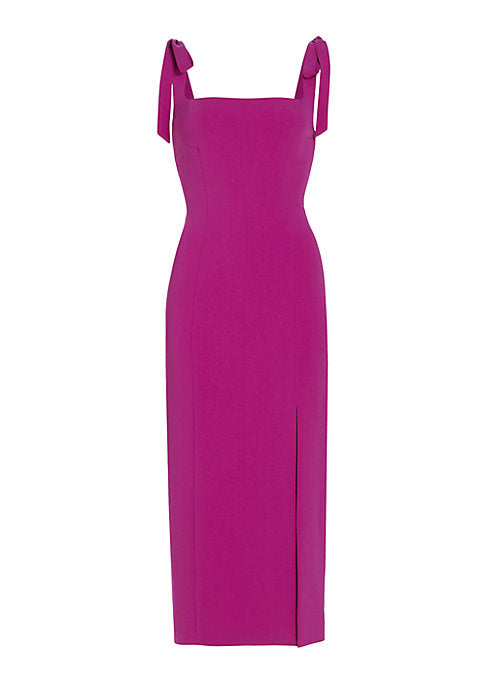Chic Tie-Strap Midi Dress