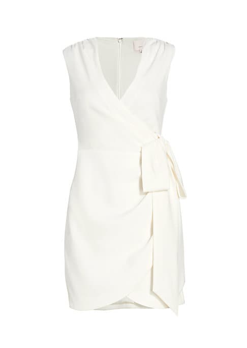 Tulip Bow Wrap Dress