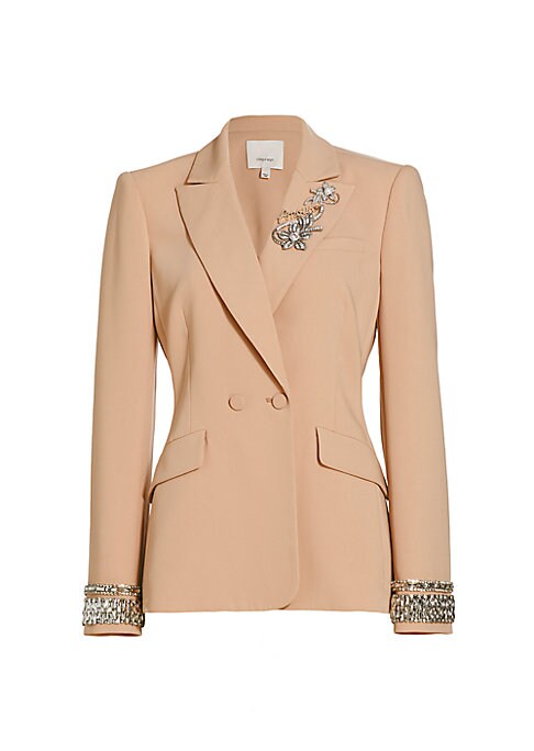 Embellished Floral Blazer