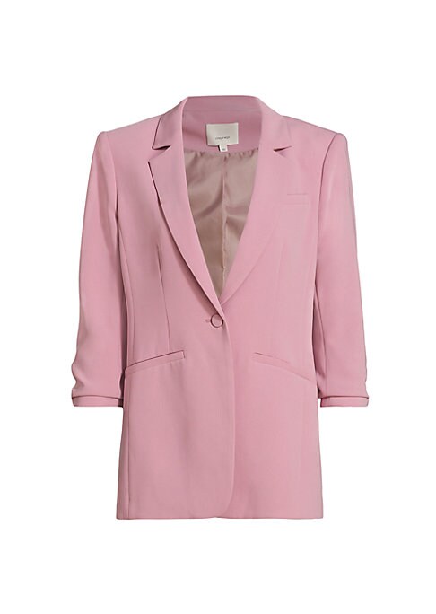 Ruched Luxe Blazer