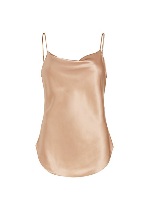 Silk Cowl Neck Camisole