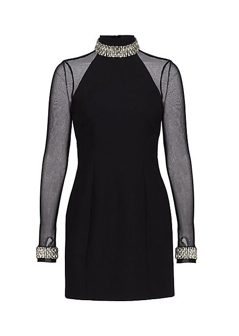 Sparkling Sheer Minidress