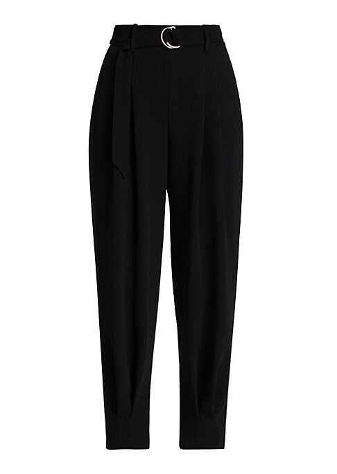 Silhouette Belted Tapered Pants