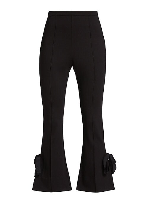 Ribbon Tie Flare Pants