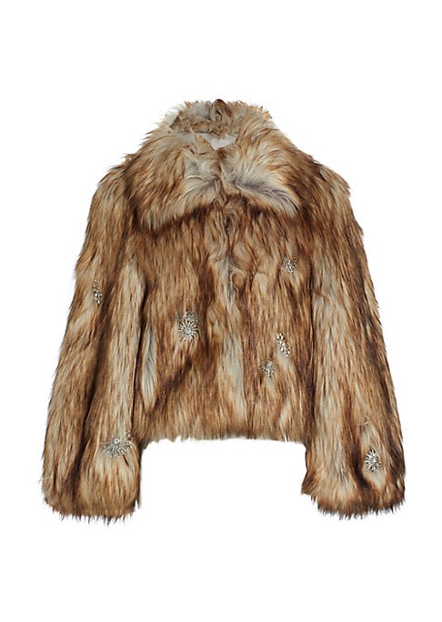Glam Fluffy Fur Coat