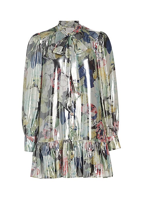 Floral Glam Mini Dress