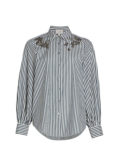 Crystal Stripes Blouse