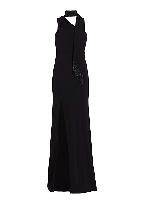Elegant Scarf Dress