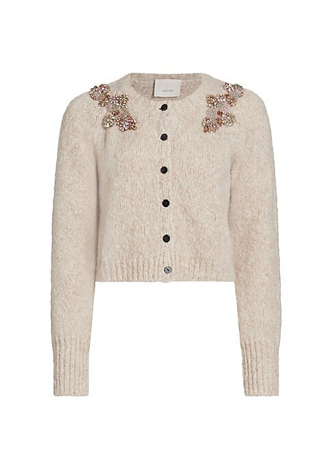 Beaded Floral Cardigan