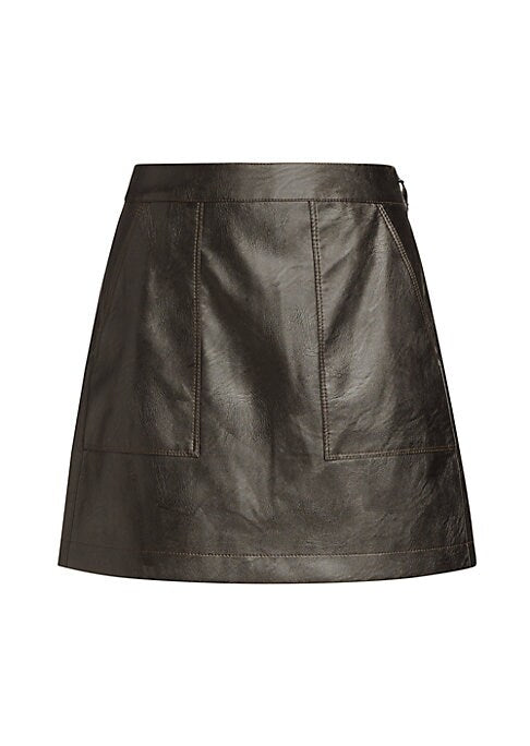 Shimmering A-Line Skirt