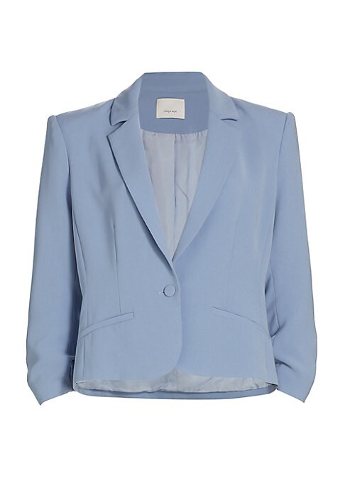 Cropped Tailored Blazer