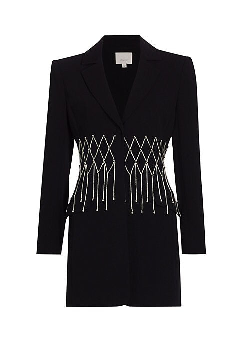 Glamorous Crystal Blazer Dress