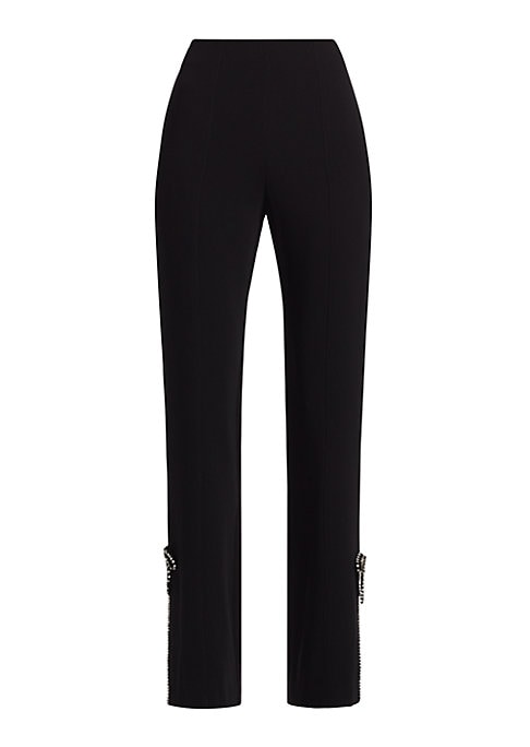 Sparkle Split-Hem Trousers