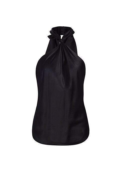 Silk Charm Halter Top