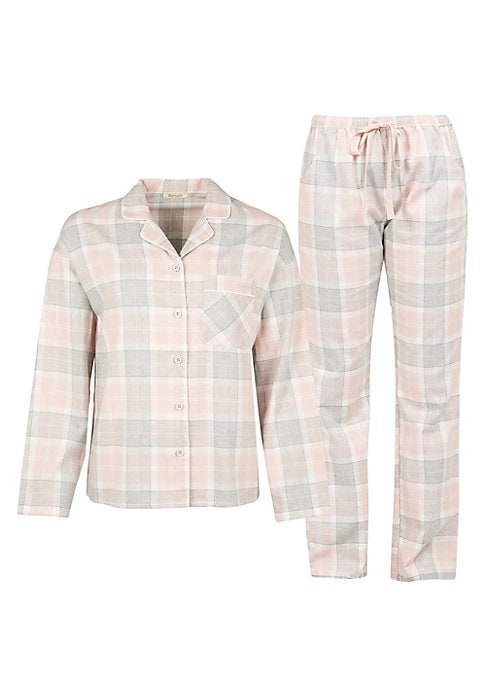 Cozy Plaid PJs Set