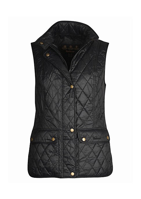 Quilted Stand Collar Vest