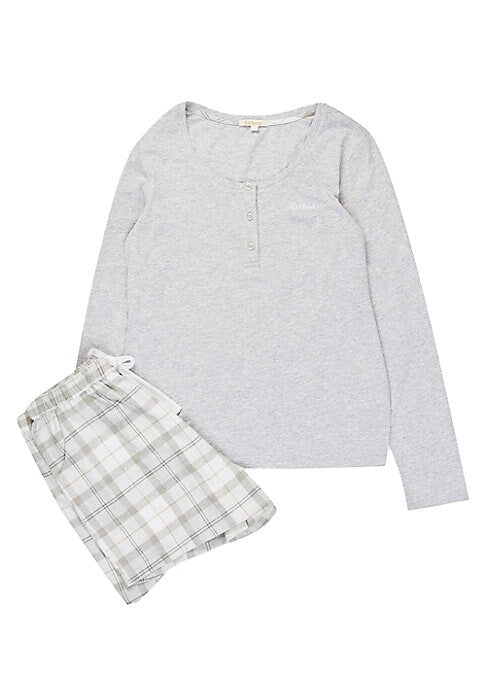 Cozy Plaid Pajama Set