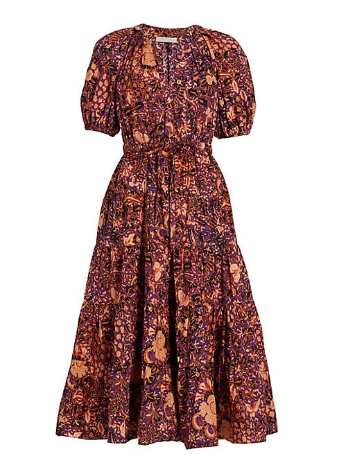 Floral Puff Sleeve Dress