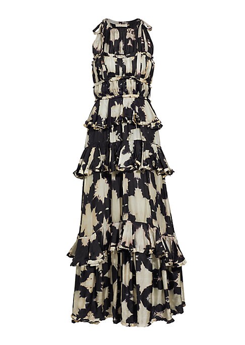 Elevated Silk Tier Gown