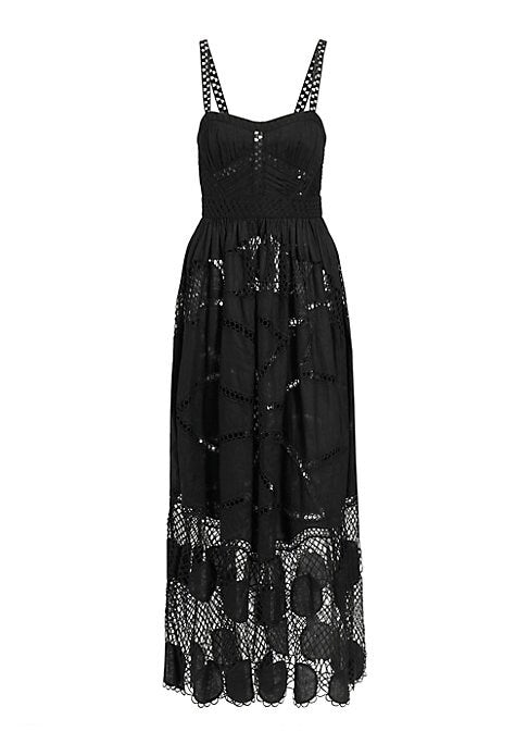Floral Lace Maxi Dress
