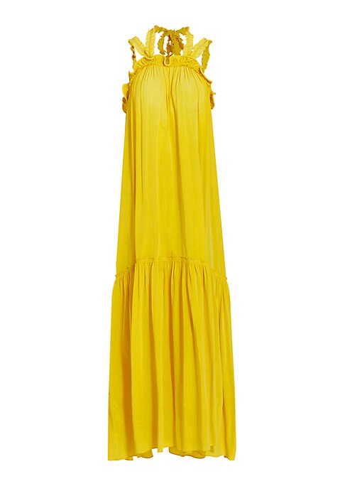 Ruffled Silk Dream Dress