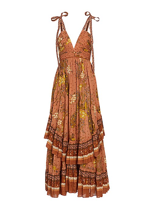 Floral Tiered Maxi Dress