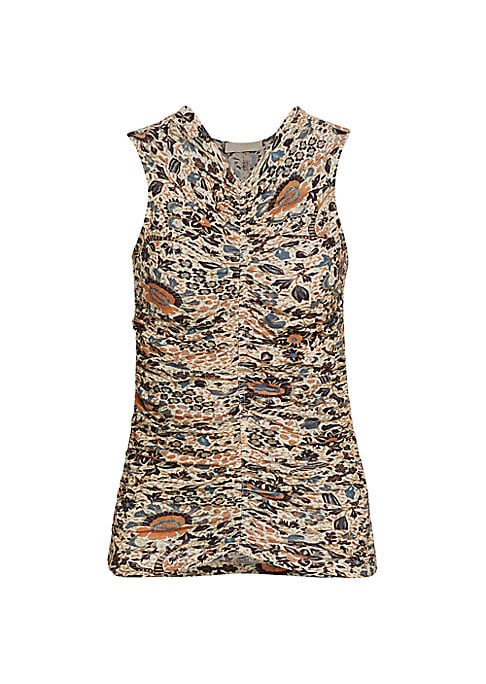 Floral V-Neck Top
