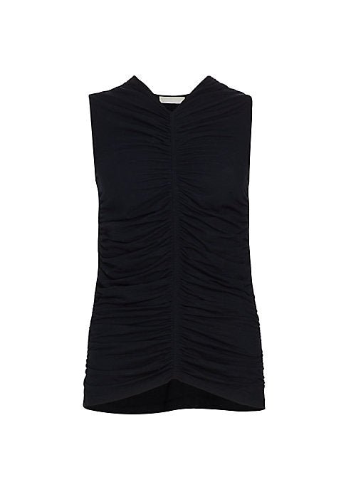 V-Neck Gathered Top