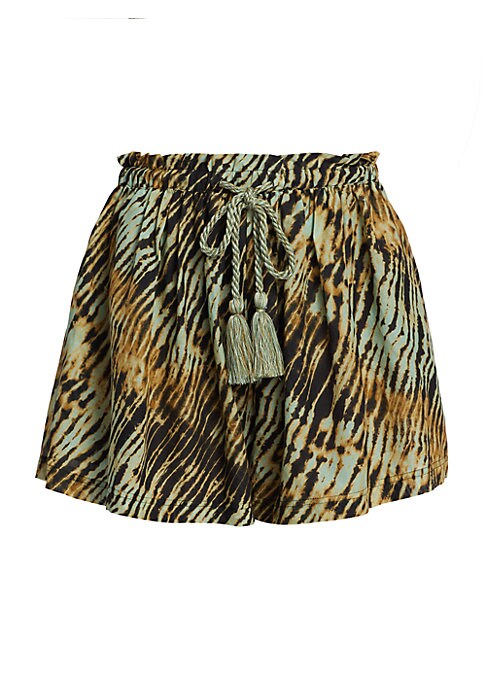 Tassel Drawstring Shorts