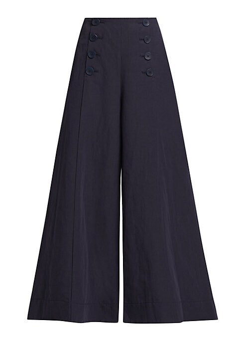 Luxe Linen Wide Trousers
