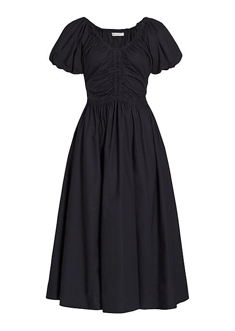 Retro Poplin Dress