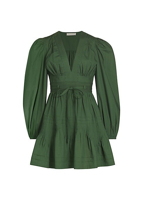 Chic Cotton V-Neck Dress