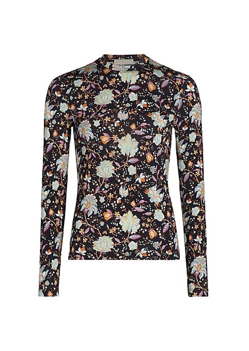 Floral Fitted Top