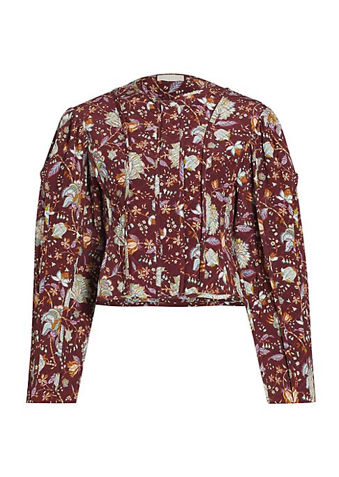 Floral Silk Charm Jacket