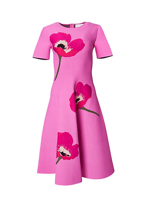 Floral Elegance Midi Dress