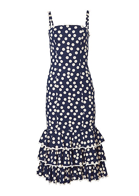 Polka Dot Ruffle Dress