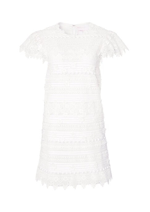 Floral Lace Mini Dress