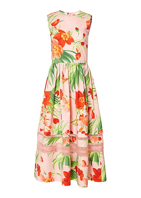 Floral A-Line Dress