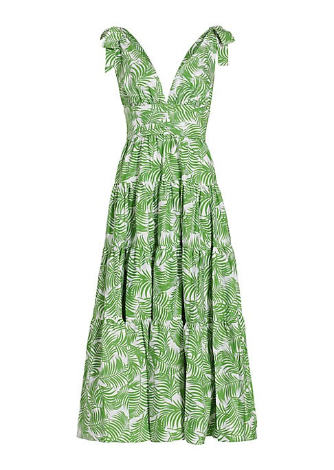 Tropical Breeze Midi Dress