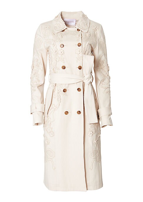 Opulent Floral Statement Coat