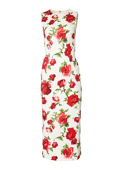 Chic Floral Midi Dress